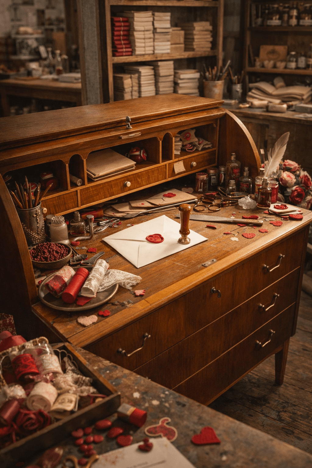 Closeup Arbeitsplatz